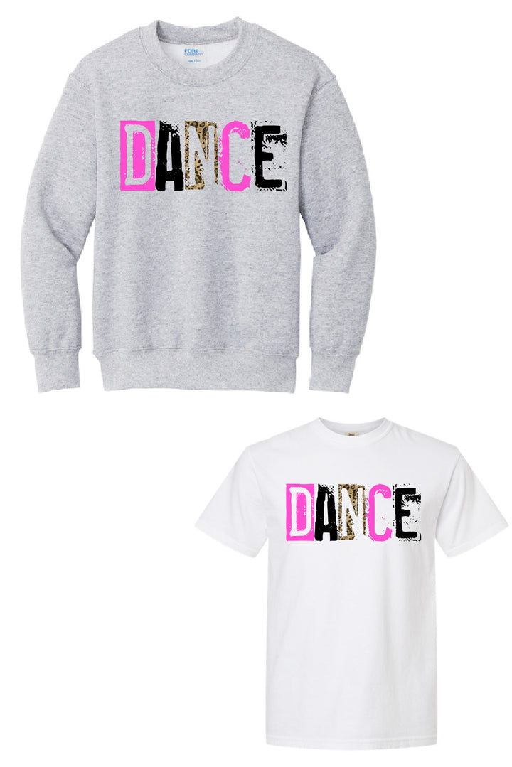 Pink Leopard Dance Graphic - Multiple Styles