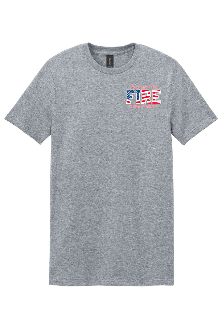 Patriotic Flag Front & Back T-Shirt - Multiple Colors