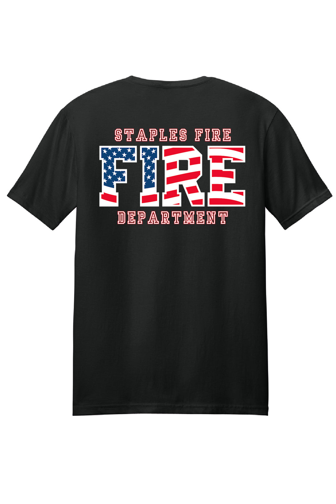 Patriotic Flag Front & Back T-Shirt - Multiple Colors