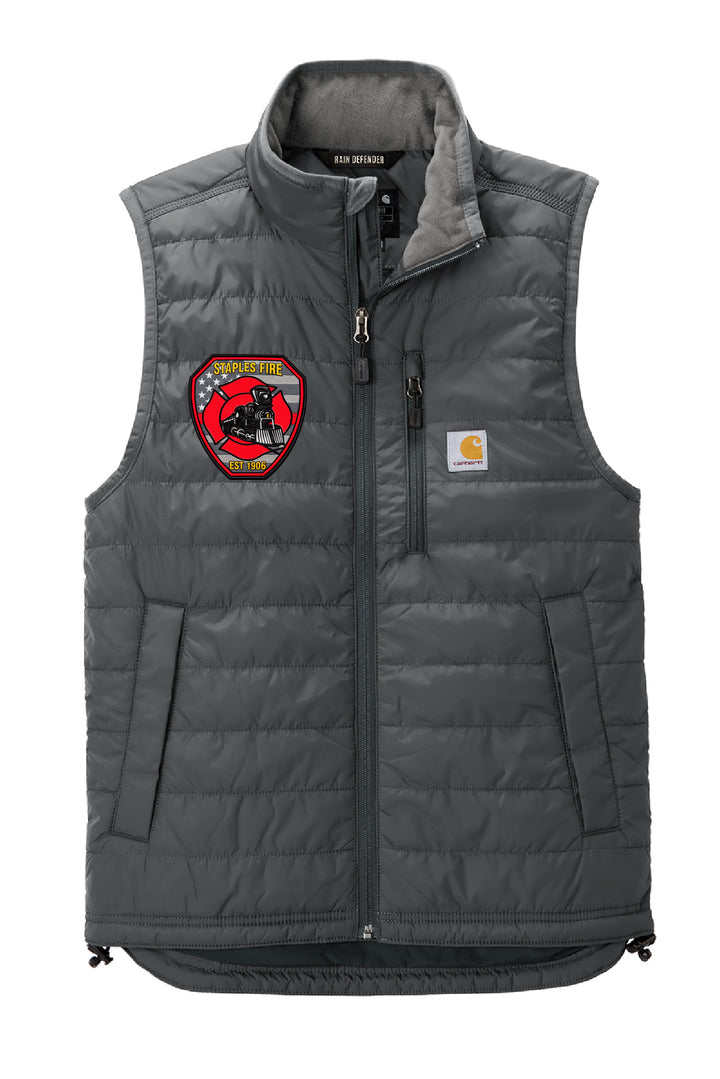 Train Logo Embroidered Carhartt Gilliam Vest - Multiple Colors