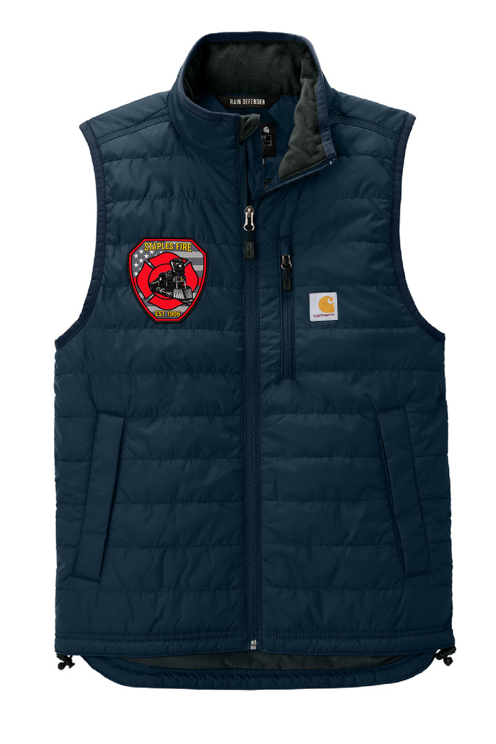 Train Logo Embroidered Carhartt Gilliam Vest - Multiple Colors