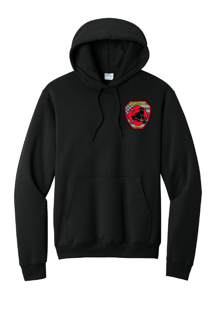 American LaFrance Front & Back Hooded Sweatshirt