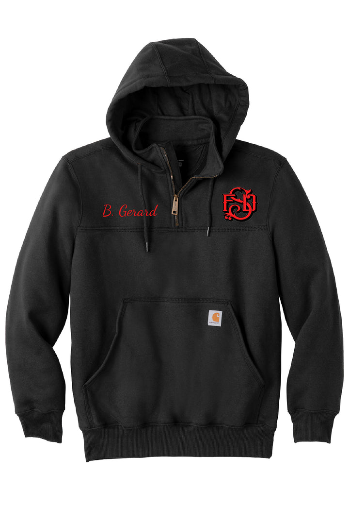 SFD Embroidered Carhartt® Rain Defender® Zip Sweatshirt - Multiple Colors