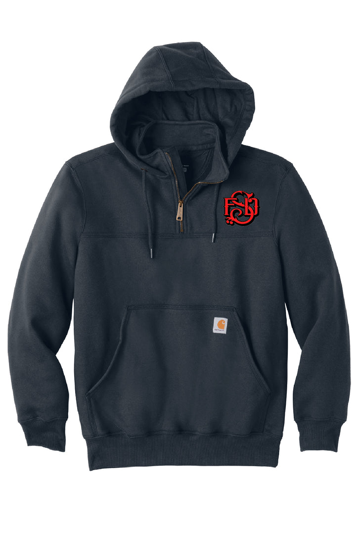 SFD Embroidered Carhartt® Rain Defender® Zip Sweatshirt - Multiple Colors
