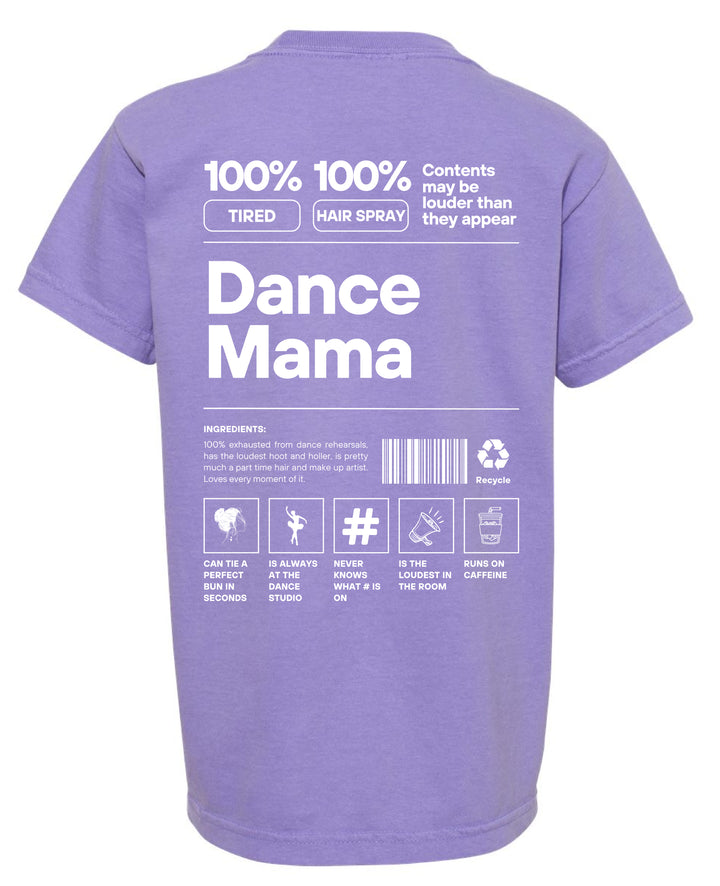 Dance Mama Definition Graphic Tee - Violet