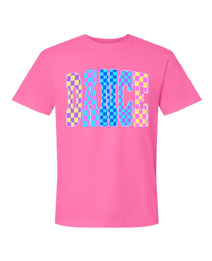 Bright Checkered Dance Graphic - Multiple Styles