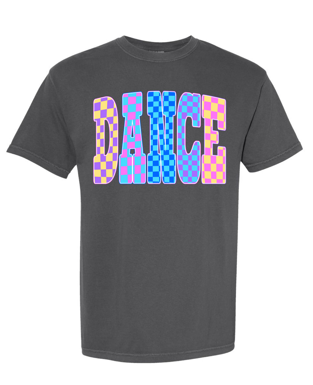 Bright Checkered Dance Graphic - Multiple Styles