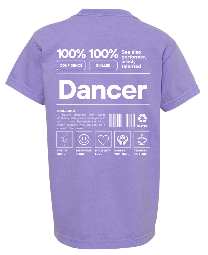 Dancer Definition Graphic Tee - Violet