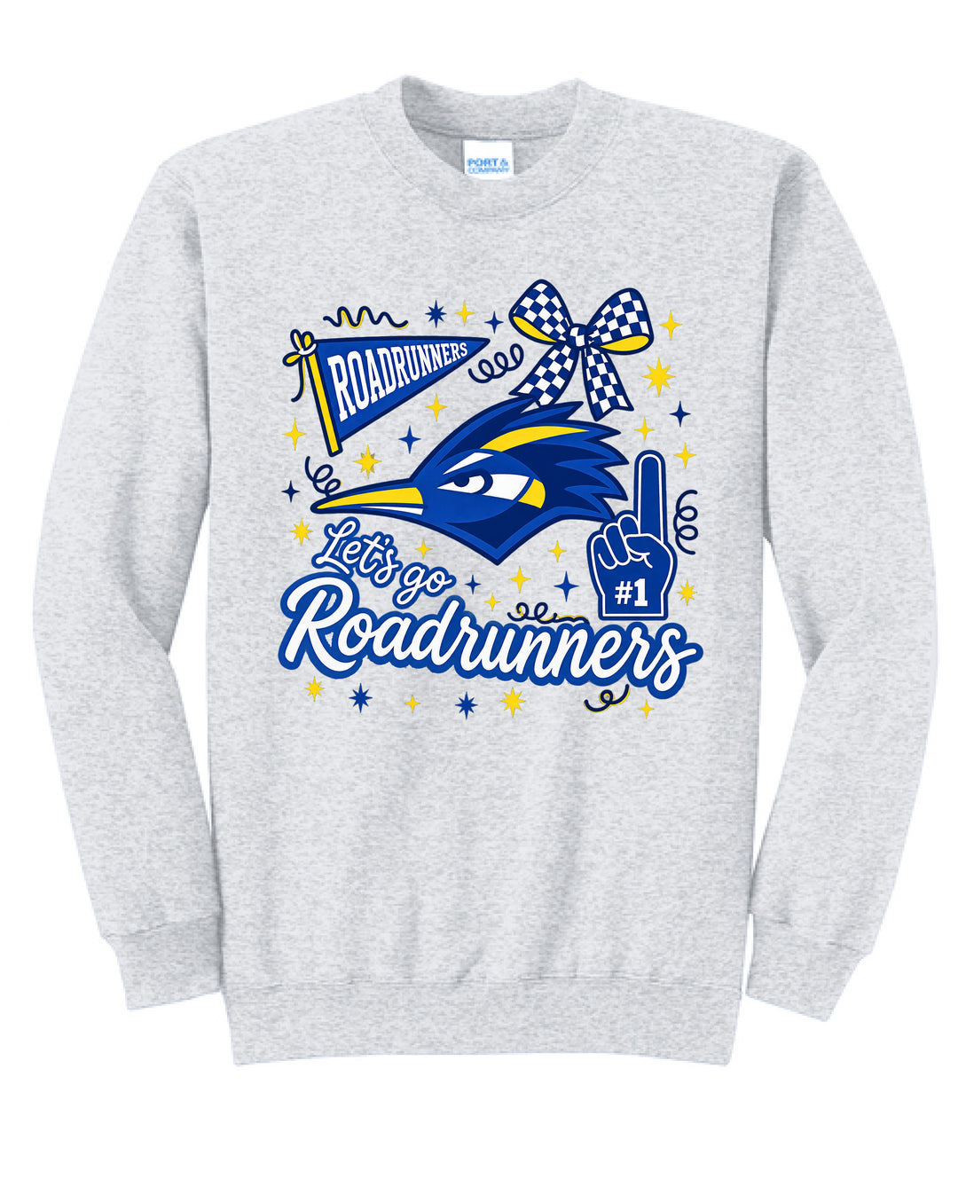 Roadrunners School Spirit Apparel - Tee & Sweatshirt
